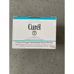 Curel Intensive Moisture Facial Cream/Care, Dry Sensitive Skin 1.4 OZ - 40 g